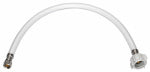 HOMEWERKS WORLDWIDE LLC Toilet Connector Supply Line, Reinforced Poly Vinyl, 1/2 FIP x 7/8 B x 16 In. PLUMBING, HEATING & VENTILATION HOMEWERKS WORLDWIDE LLC