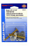 PLUMB SHOP DIV BRASSCRAFT 2-Pack Brass Toilet Bolts PLUMBING, HEATING & VENTILATION PLUMB SHOP DIV BRASSCRAFT