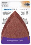 DREMEL MFG CO Multi-Max Tool Sandpaper Assortment, 18-Pk.