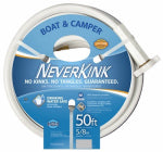 TEKNOR-APEX COMPANY Boat & Camper NeverKink Hose, Drinking Water Safe, 5/8 In. x 50 Ft.