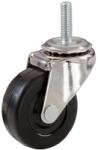 RICHELIEU AMERICA LTD Rubber Wheel, Threaded Stem Caster, 3 In. HARDWARE & FARM SUPPLIES RICHELIEU AMERICA LTD
