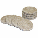 RICHELIEU AMERICA LTD Furniture Pads, Self-Adhesive, Tan Felt, Round, 1.5-In., 8-Pk. HARDWARE & FARM SUPPLIES RICHELIEU AMERICA LTD