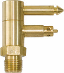 DONOVAN MARINE IOWA LLC Mercury Male Connector, Brass, 1/4 In. NPT