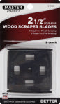 ALLWAY TOOLS INC. 4-Edge Scraper Blades, 2-1/2-In., 2-Pk. PAINT ALLWAY TOOLS INC.