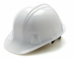 PYRAMEX SAFETY PRODUCTS LLC Hard Hat, Cap Style, Ratchet Adjustment, White