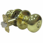 TAIWAN FU HSING INDUSTRIAL CO Mushroom Entry Knob Sets, Polished Brass HARDWARE & FARM SUPPLIES TAIWAN FU HSING INDUSTRIAL CO