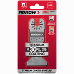 ARROW FASTENER CO Titanium Metal Oscillating Tool Blade, 1-3/4-In., 3-Pk. TOOLS ARROW FASTENER CO