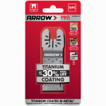 ARROW FASTENER CO Titanium Metal Oscillating Tool Blade, 1-1/4-In., 10-Pk. TOOLS ARROW FASTENER CO