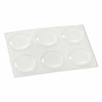 RICHELIEU AMERICA LTD Vinyl Bumpers, Self-Adhesive, Clear, Round, 3/4-In., 6-Pk. HARDWARE & FARM SUPPLIES RICHELIEU AMERICA LTD