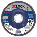 ROBERT BOSCH TOOL GROUP X-Lock Flap Disc, Type 27, 60-Grit, 4.5-In. TOOLS ROBERT BOSCH TOOL GROUP