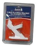 ANNIN FLAGMAKERS 2-Position Flag Pole Bracket OUTDOOR LIVING & POWER EQUIPMENT ANNIN FLAGMAKERS