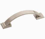 AMEROCK Candler Cabinet Pull, Satin Nickel, 3 In., 5-Pk. HARDWARE & FARM SUPPLIES AMEROCK