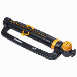 MELNOR INC Oscillating Sprinkler with Timer, Turbo Motor, 4,500 Sq. Ft. Coverage