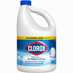 CLOROX COMPANY, THE Splash-Less Regular Bleach, 117 oz.