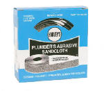 OATEY COMPANY Plumber's Abrasive Sandcloth, 120-Grit, 1-1/2 In. x 10-Yds.