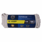 RICHELIEU AMERICA LTD. Clothesline, Diamond Braided Cotton, 3/8 In. x 100 Ft. HARDWARE & FARM SUPPLIES RICHELIEU AMERICA LTD.