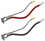URIAH PRODUCTS Battery Cable, Top Post, 4 AWG, Black, 38-In. AUTOMOTIVE URIAH PRODUCTS