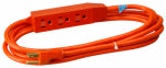 PT HO WAH GENTING 3-Outlet Appliance Cord Power Center, 16/3 SJTW, Orange, 9-Ft. ELECTRICAL PT HO WAH GENTING