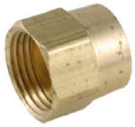 ANDERSON METALS CORP Garden Hose Adapter, Lead-Free Brass, 3/4 FGH x 1/2 In. FIP
