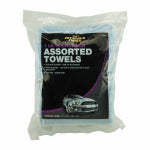 HOPKINS MFG Microfiber Towels, Assorted, 1-Lb.