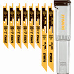 DEWALT DEWALT BREAKAWAY Series DWABK48SETCS Reciprocating Saw Blade Set, 8-Piece, Bi-Metal TOOLS DEWALT
