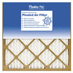 PPA INDUSTRIES 20x25 x 1 In. Pleated Air Filter, MERV 7, 90 Days PLUMBING, HEATING & VENTILATION PPA INDUSTRIES