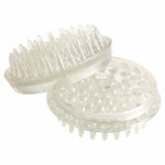 RICHELIEU AMERICA LTD Furniture Cups, Clear Plastic, Round, Spiked, 1-7/8-In. ID, 4-Pk. HARDWARE & FARM SUPPLIES RICHELIEU AMERICA LTD