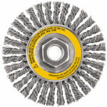 DEWALT ACCESSORIES Carbon Wire Wheel, 5 x 5/8 In. TOOLS DEWALT ACCESSORIES