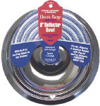 STANCO METAL PROD Electric Range Reflector Bowl, Lock Notch, Chrome, 8 In. APPLIANCES & ELECTRONICS STANCO METAL PROD