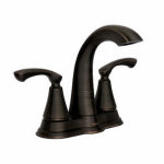 MOEN INC Tiffin High-Arc 2-Handle Lavatory Faucet, Mediterranean Bronze PLUMBING, HEATING & VENTILATION MOEN INC
