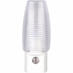GLOBE ELECTRIC LED Automatic Night Light, White ELECTRICAL GLOBE ELECTRIC