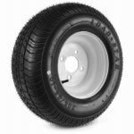 MARTIN WHEEL CO., INC., THE Loadstar Trailer Tire & 4-Hole Wheel (4/4), 205/65-10 (20.5X850-10), LRC AUTOMOTIVE MARTIN WHEEL CO., INC., THE