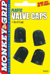 HOPKINS MFG Valve Caps, Dome-Type, 4-Pk. AUTOMOTIVE HOPKINS MFG