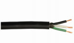 SOUTHWIRE/COLEMAN CABLE Black Service Cord, Oil-Resistant, 10/4 SJEOOW, 250 Ft.