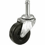 RICHELIEU AMERICA LTD Rubber Wheel Caster, Friction-Grip Stem, 2 In. HARDWARE & FARM SUPPLIES RICHELIEU AMERICA LTD