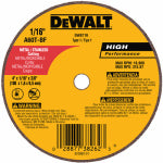DEWALT ACCESSORIES Small Diameter Cutoff Wheel, 3/8 x 1/16 x 4 In. TOOLS DEWALT ACCESSORIES