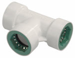 ORBIT IRRIGATION PRODUCTS LLC Underground Sprinkler Tee, 3/4-In. PVC Lock