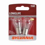 OSRAM SYLVANIA INC 1141 Long Life Miniature Clear Bulb, 1141LL BP2, 2-Pk. AUTOMOTIVE OSRAM SYLVANIA INC