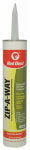 RED DEVIL Red Devil ZIP-A-WAY 0606 Removable Sealant, Clear, 10 to 100 deg F, 10.1 oz PAINT RED DEVIL