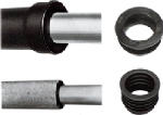FERNCO INC Black Hub Donut, Cast Iron, 2 x 1-1/2 In. PLUMBING, HEATING & VENTILATION FERNCO INC