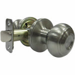 TAIWAN FU HSING INDUSTRIAL CO Verona Fancy Mushroom Passage Knob Set, Satin Nickel HARDWARE & FARM SUPPLIES TAIWAN FU HSING INDUSTRIAL CO
