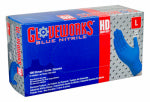 AMMEX CORPORATION Nitrile Gloves, Heavy-Duty, Royal Blue, Medium, 100-Ct.