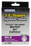 FPC CORPORATION 1000-Pack #6 Heavy-Duty 3/8-Inch Staple HARDWARE & FARM SUPPLIES FPC CORPORATION