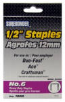 FPC CORPORATION 1000-Pack #6 Heavy-Duty 1/2-Inch Staple HARDWARE & FARM SUPPLIES FPC CORPORATION