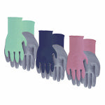 MIDWEST QUALITY GLOVES Softec Gardening Gloves, Women's M
