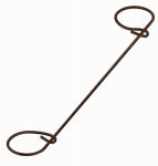 PRIMESOURCE BUILDING PROD. Bar Tie, 16 Gauge, Black, 6 In., 1000-Ct. HARDWARE & FARM SUPPLIES PRIMESOURCE BUILDING PROD.