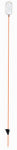 NUVUE PRODUCTS INC Driveway Marker, Oval Lens, Clear, 46-In. HARDWARE & FARM SUPPLIES NUVUE PRODUCTS INC