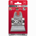 ARROW FASTENER CO Titanium Wood & Nail Oscillating Tool Blade, 2-11/16-In. TOOLS ARROW FASTENER CO