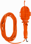 SOUTHWIRE/COLEMAN CABLE Deluxe Incandescent Trouble Work Light, 18/2, 75-Watts, 6 Ft.