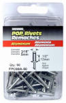 FPC CORPORATION 50-Pack Long Aluminum Rivets